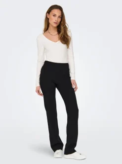 ONLCLEVER Slim Fit Bukser med vide ben