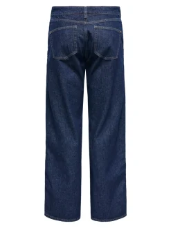 ONLCOBAIN Middels høy midje Wide Leg Fit Jeans