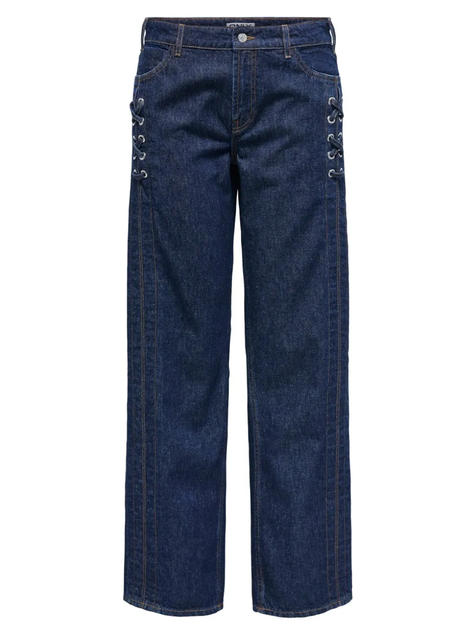 ONLCOBAIN Middels høy midje Wide Leg Fit Jeans