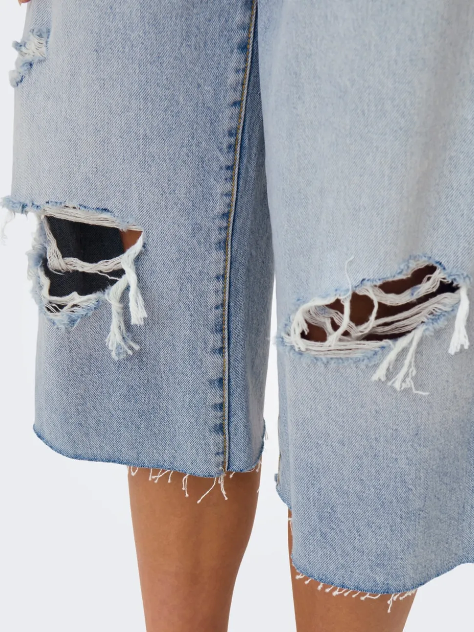 ONLCOBAIN Middels høy midje Loose fit Denimshorts
