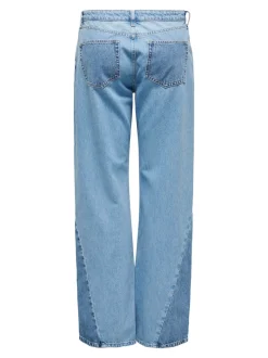 ONLCOBAIN Middels høy midje Wide Leg Fit Jeans