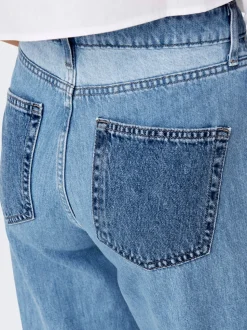 ONLCOBAIN Middels høy midje Wide Leg Fit Jeans