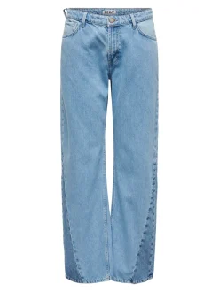 ONLCOBAIN Middels høy midje Wide Leg Fit Jeans