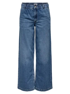 ONLCOMET Middels høy midje Wide Leg Fit Jeans