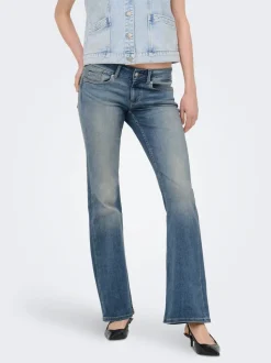 ONLCORAL Lav midje Flared Fit Jeans