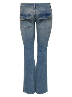 ONLCORAL Lav midje Flared Fit Jeans