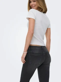 ONLCORAL Lav midje Skinny Fit Jeans