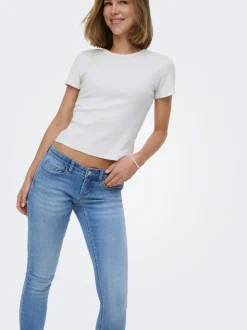 ONLCORAL Lav midje Skinny Fit Jeans