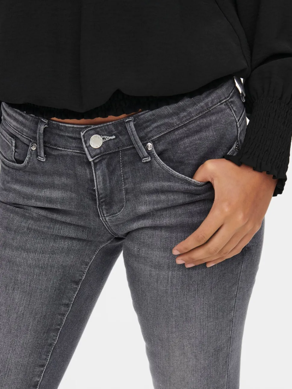 ONLCORAL Superlav midje Skinny Fit Jeans