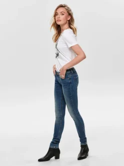 ONLCORAL Superlav midje Skinny Fit Jeans