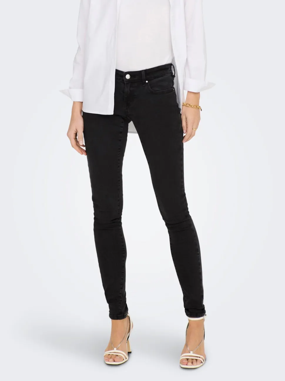 ONLCORAL Superlav midje Skinny Fit Jeans