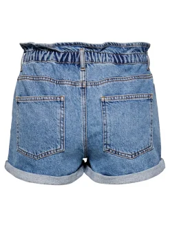 ONLCUBA Høy midje Relaxed Fit Denimshorts
