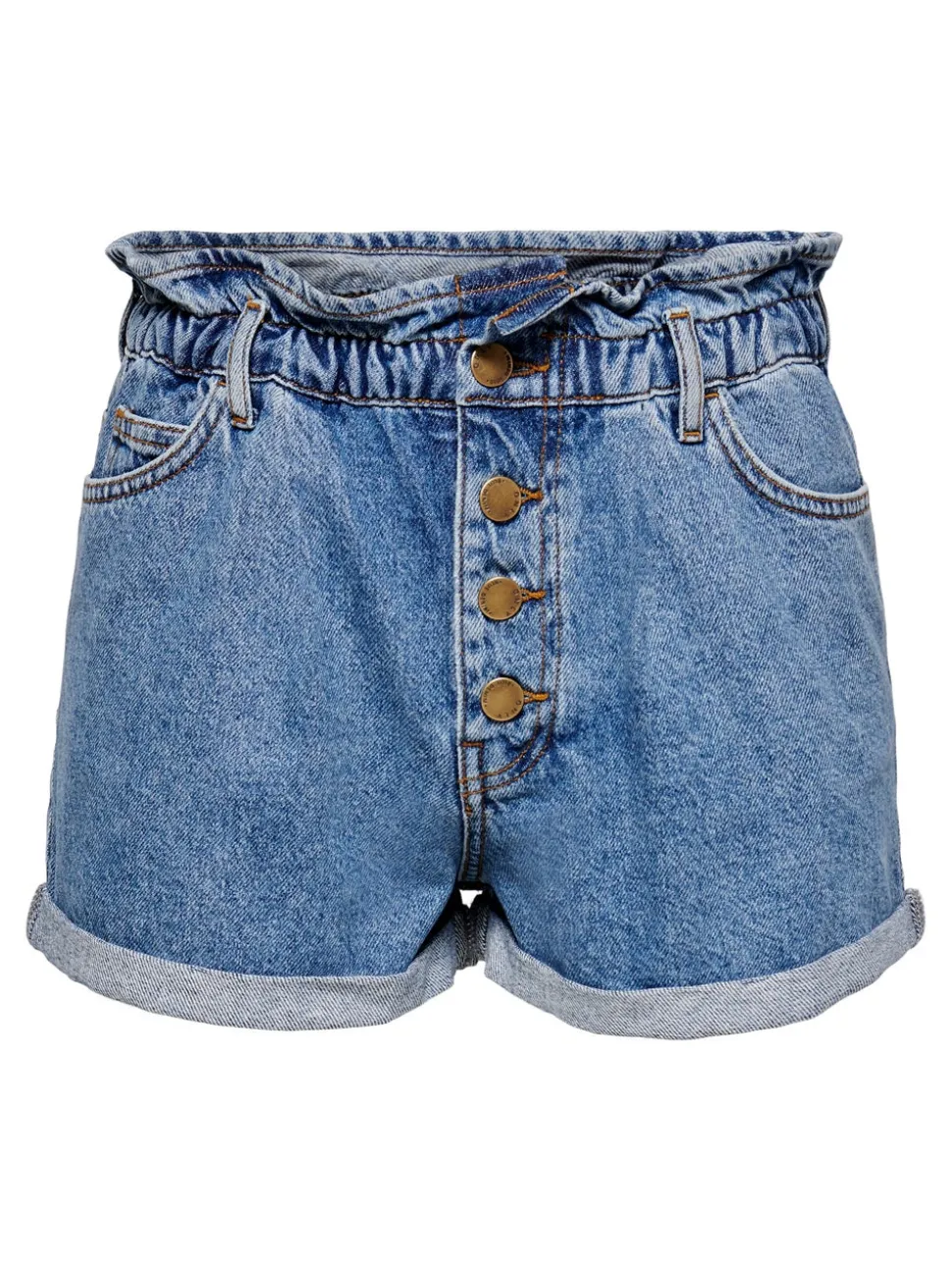 ONLCUBA Høy midje Relaxed Fit Denimshorts