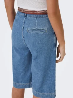 ONLDAVINA Middels høy midje Regular Fit Denimshorts