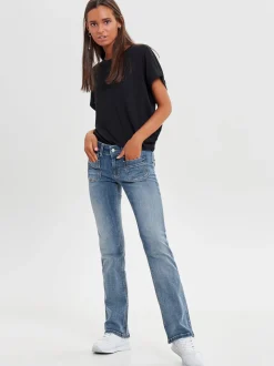 ONLEBBA Lav midje Slim Fit Jeans