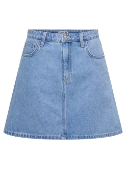 ONLEDEN Denimskjørt Kort skjørt