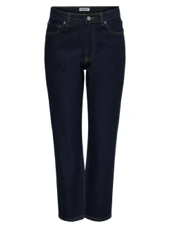 ONLELISA Middels høy midje Straight Fit Ankellengde Jeans