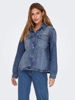 ONLELLA Denimskjorte