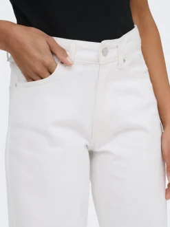 ONLELLA Middels høy midje Wide Leg Fit Jeans