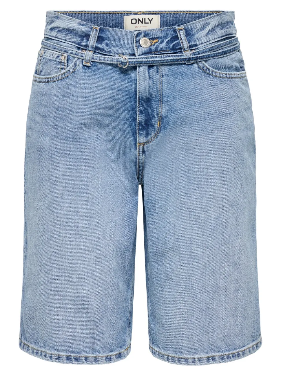 ONLELLA Middels høy midje Regular Fit Denimshorts
