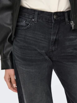 ONLELLA Middels høy midje Wide Leg Fit Jeans