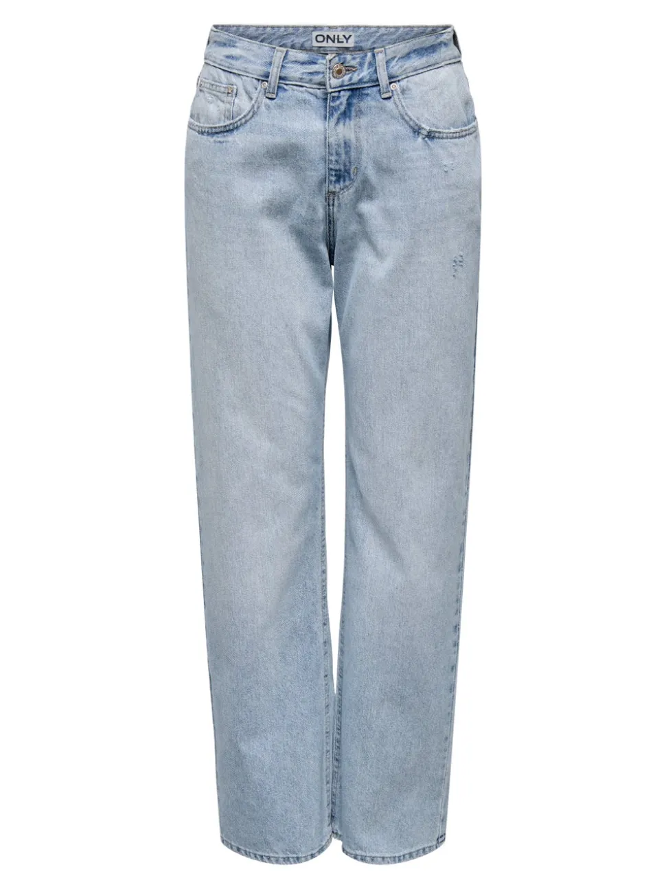 ONLELLA Middels høy midje Straight Fit Jeans