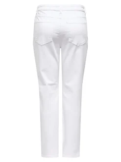 ONLEMEL Høy midje Straight Fit Ankellengde Jeans