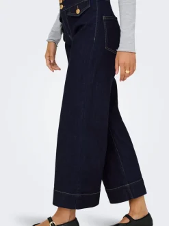 ONLEMILIA Høy midje Bred passform - beskåret Jeans