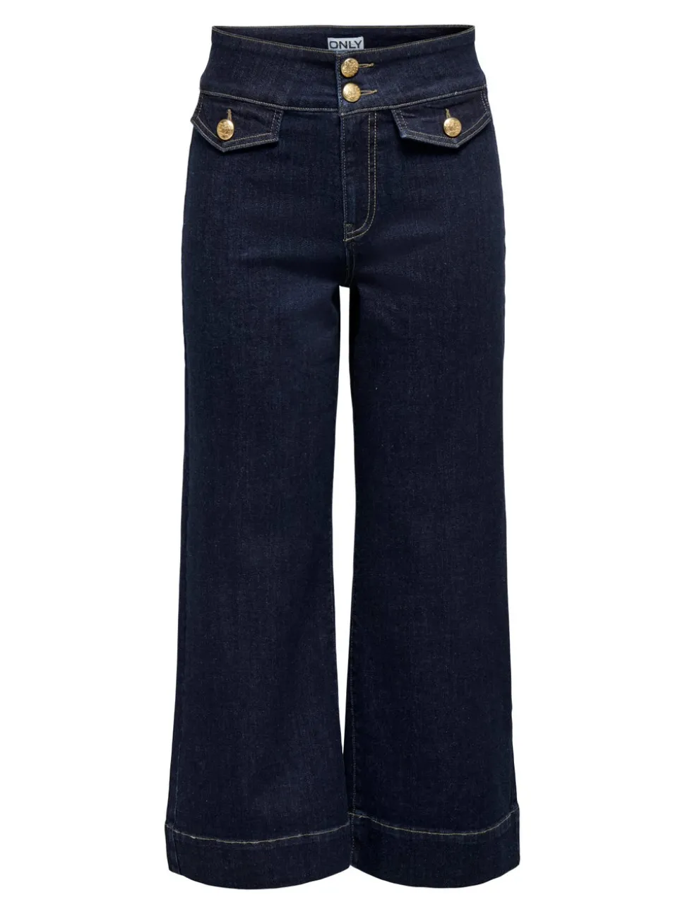 ONLEMILIA Høy midje Bred passform - beskåret Jeans