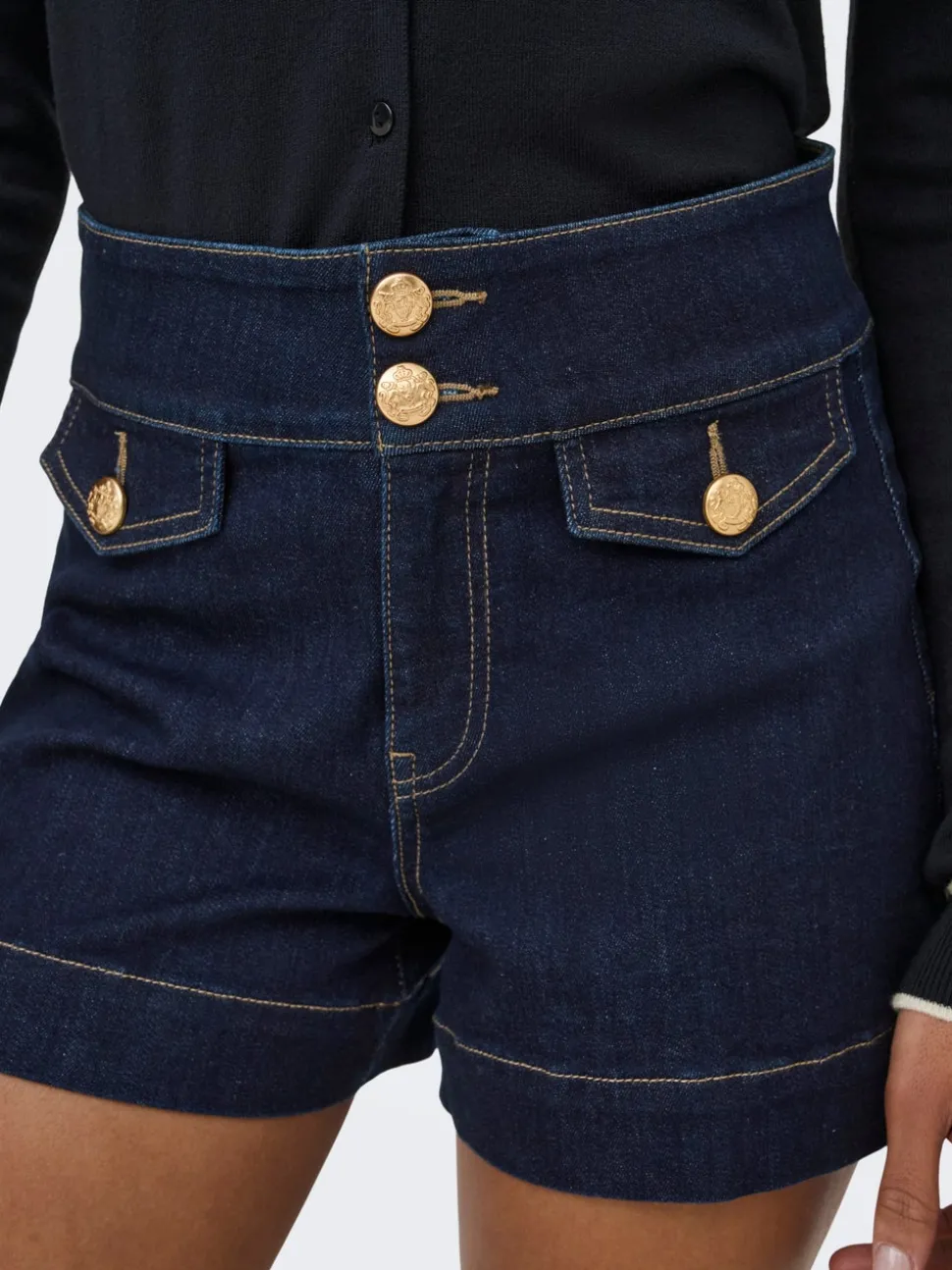 ONLEMILIA Høy midje Regular Fit Denimshorts