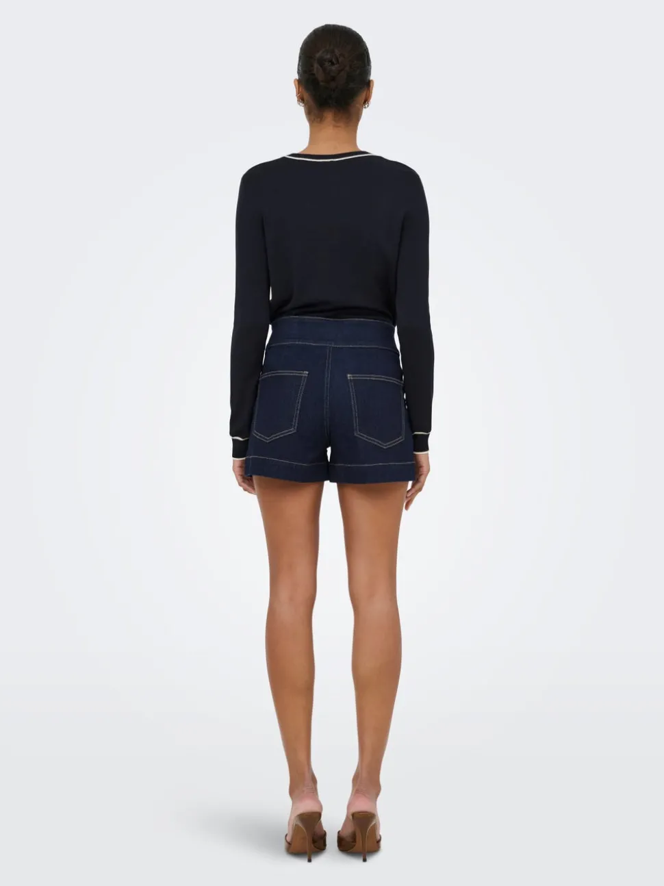 ONLEMILIA Høy midje Regular Fit Denimshorts