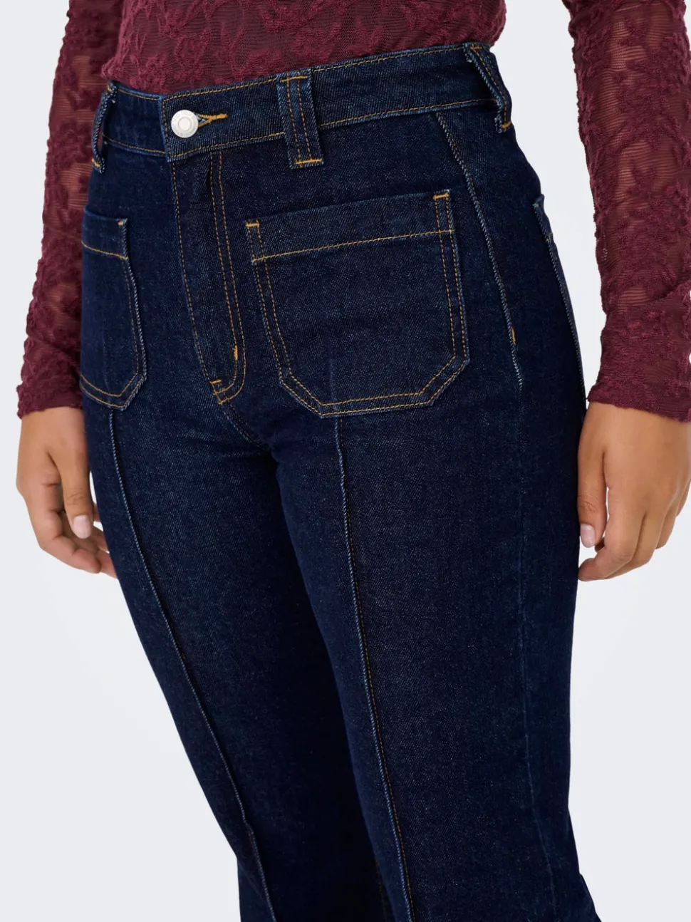 ONLEMILY Høy midje Flared Fit Jeans