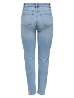 ONLEMILY Høy midje Straight Fit Ankellengde Jeans