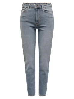 ONLEMILY Høy midje Straight Fit Ankellengde Jeans
