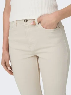 ONLEMILY Høy midje Straight Fit Ankellengde Jeans