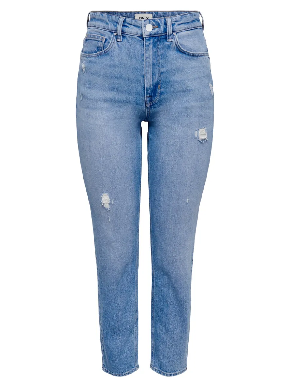 ONLEMILY Høy midje Straight Fit Ankellengde Jeans