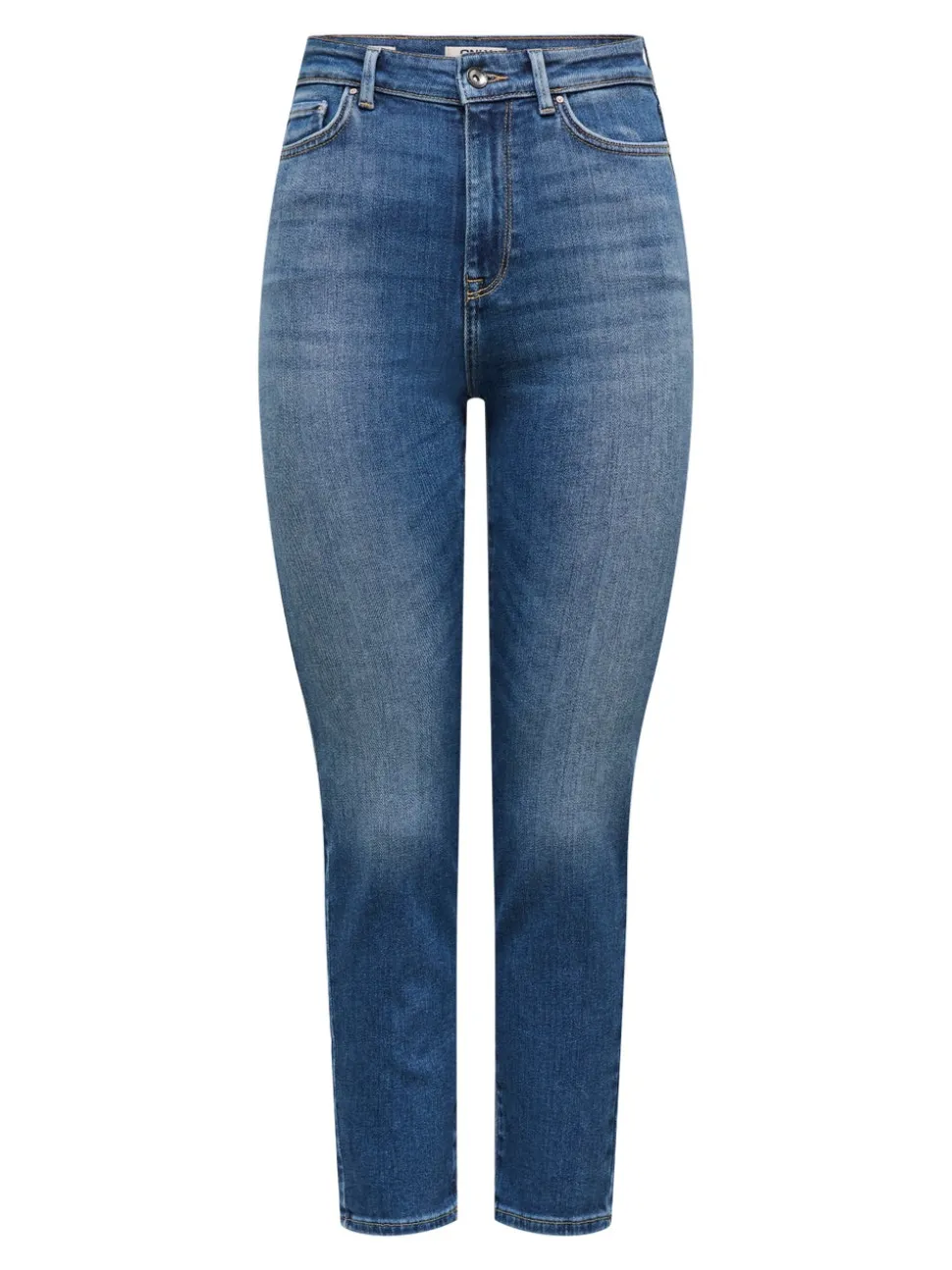 ONLEMILY Høy midje Straight Fit Ankellengde Jeans