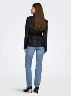 ONLEMILY Høy midje Straight Fit Ankellengde Jeans