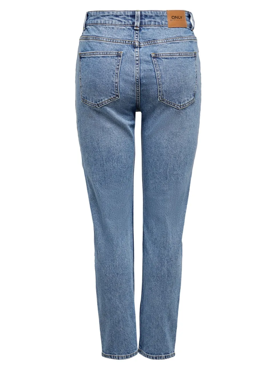 ONLEMILY Høy midje Straight Fit Ankellengde Jeans