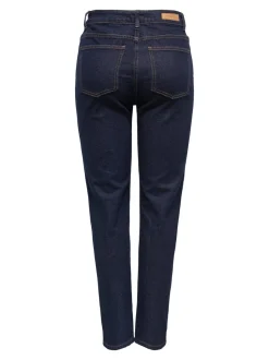 ONLEMILY Høy midje Straight Fit Ankellengde Jeans