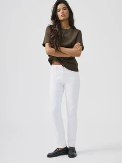 ONLEMILY Høy midje Straight Fit Ankellengde Jeans