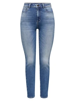 ONLEMILY-MILA Høy midje Straight Fit Ankellengde Jeans