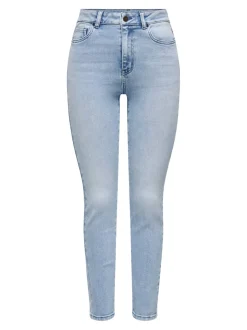 ONLEMILY-MILA Høy midje Straight Fit Ankellengde Jeans