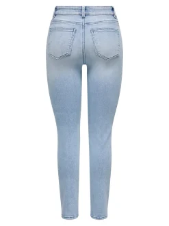 ONLEMILY-MILA Høy midje Straight Fit Ankellengde Jeans