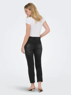 ONLEMILY-MILA Høy midje Straight Fit Ankellengde Jeans