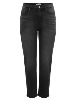 ONLEMILY-MILA Høy midje Straight Fit Ankellengde Jeans