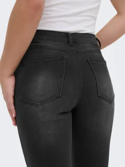 ONLEMILY-MILA Høy midje Straight Fit Ankellengde Jeans