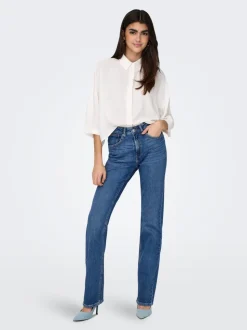 ONLEVERLY Middels høy midje Bootcut Fit Jeans