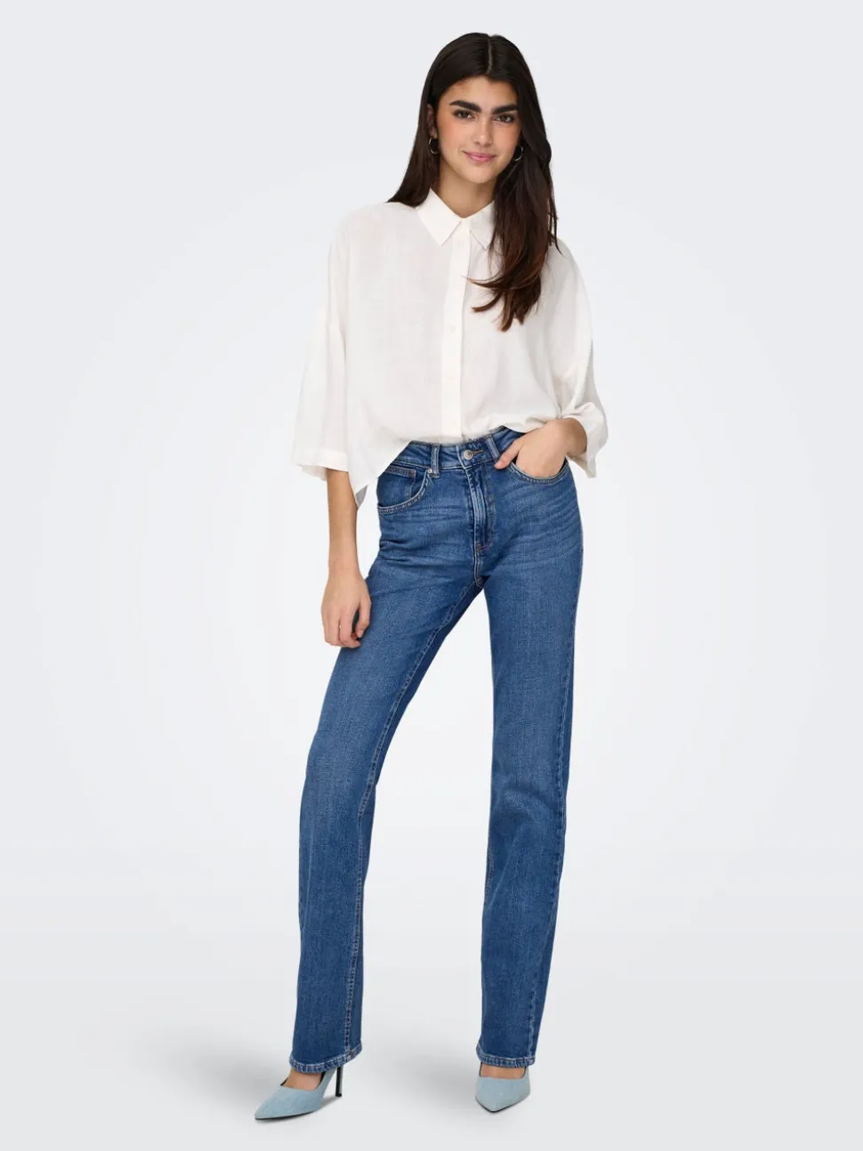 ONLEVERLY Middels høy midje Bootcut Fit Jeans
