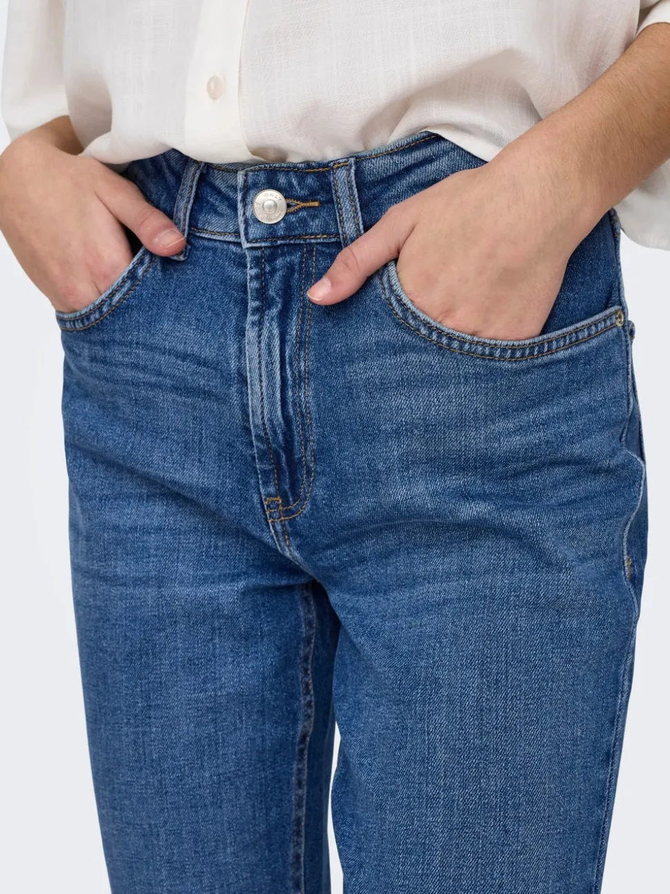 ONLEVERLY Middels høy midje Bootcut Fit Jeans